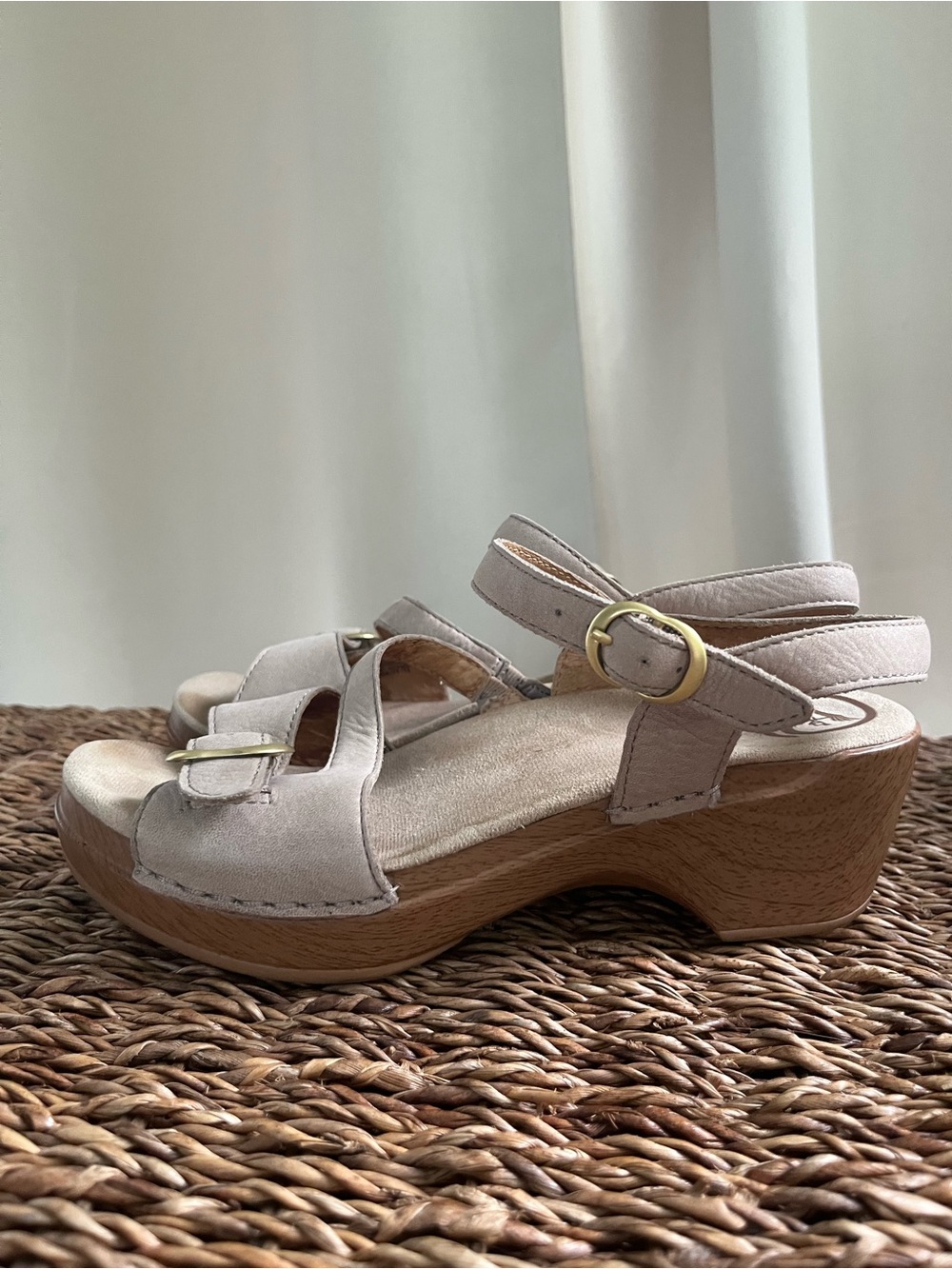 Dansko Sandi Strappy Wedge Sandals